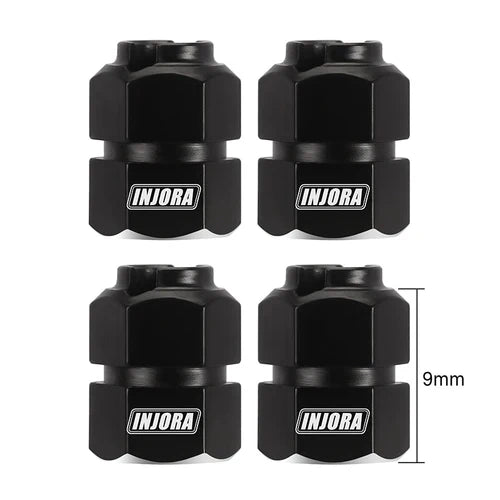 1/18 TRX4M用 9mm(+5mm) 延長ホイール六角ハブ