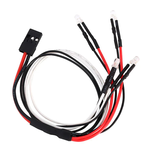 1/18 トラクサス TRX4M適合 ヘッドライト & テールライト LED ライトキット