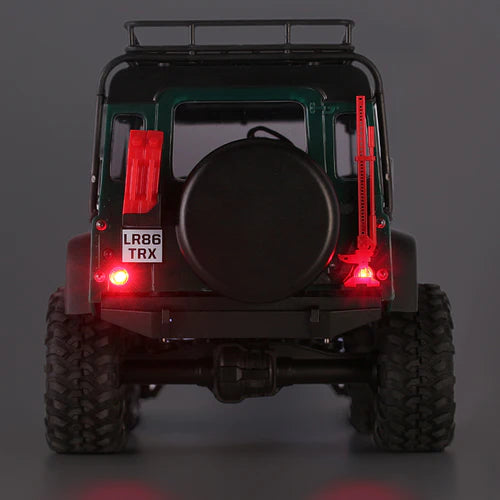 1/18 トラクサス TRX4M適合 ヘッドライト & テールライト LED ライトキット