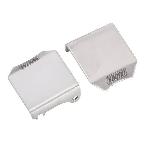 1/18 トラクサス TRX4M適合 ステンレススチール シャーシ アーマー スキッド プレート アクスル プロテクター