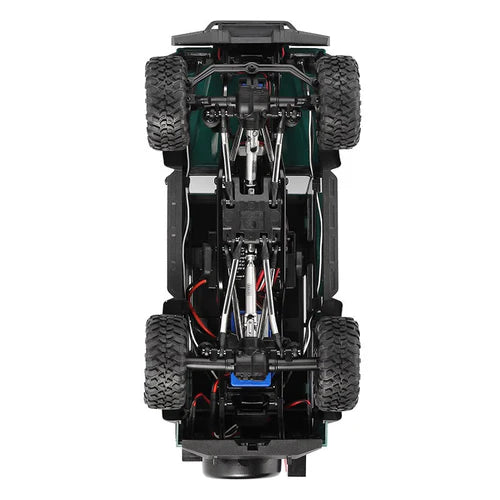 ステンレススチール シャーシアーマー スキッドプレート アクスルプロテクター 1/18 TRX4M用 4M-14