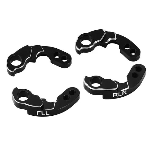 1/18 TRX4M ディフェンダーブロンコ用 CNCアルミフレックスブレードサスペンショントラベルエクステンション