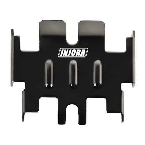 1/18 TRX4M 用 ステンレススチール シャーシアーマー スキッドプレート アクスルプロテクター