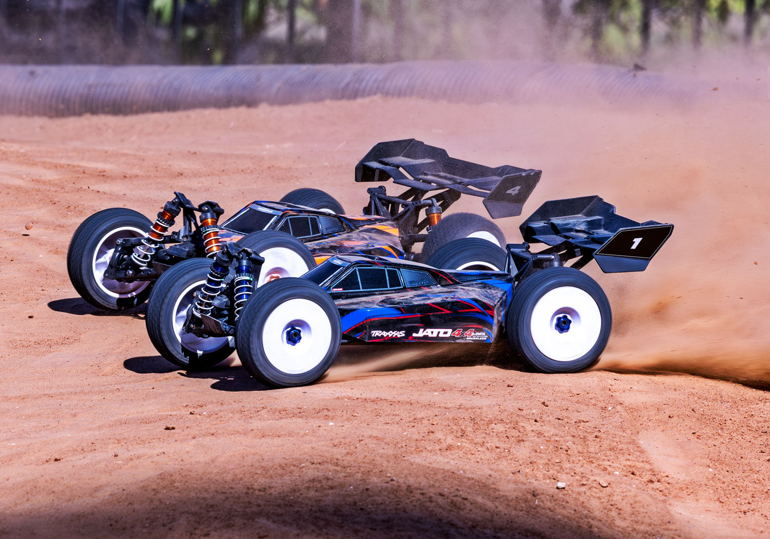 トラクサス 1/8 JATO  4X4 VXL  4sブラシレスモーター オフロード バギー 90386-4