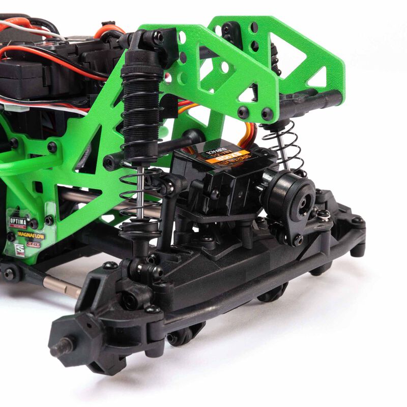LOSI 1/18 ミニ LMT 4X4 モンスター トラック RTR、Grave Digger