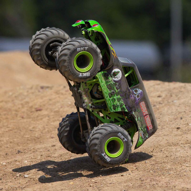 LOSI 1/18 ミニ LMT 4X4 モンスター トラック RTR、Grave Digger