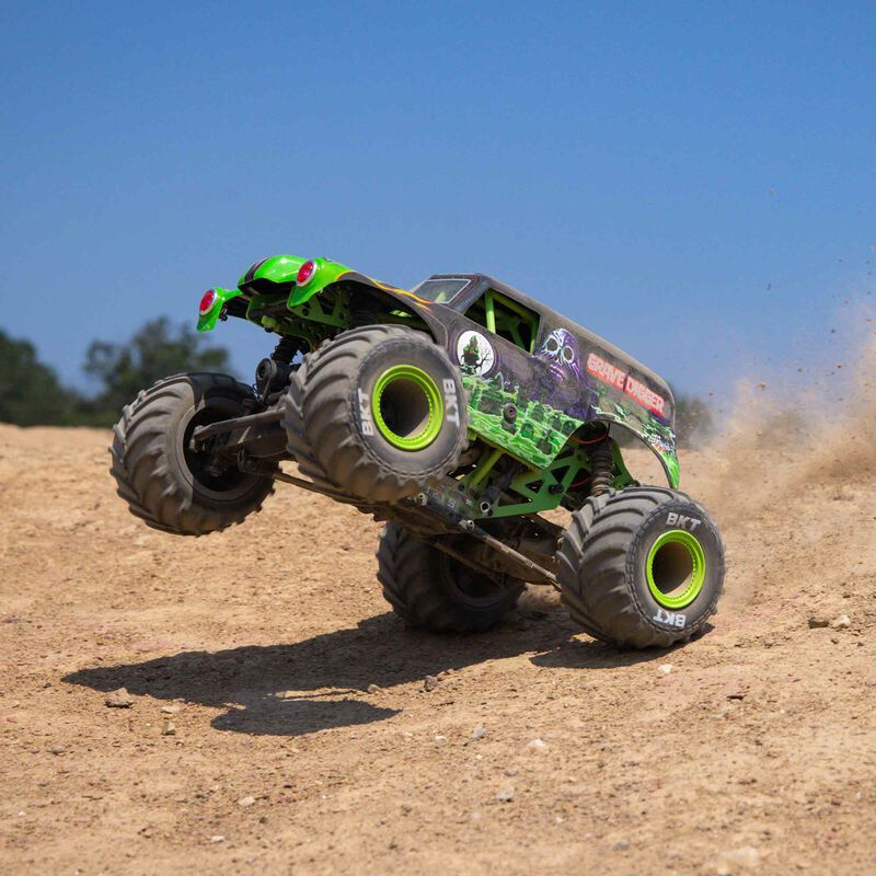 LOSI 1/18 ミニ LMT 4X4 モンスター トラック RTR、Grave Digger