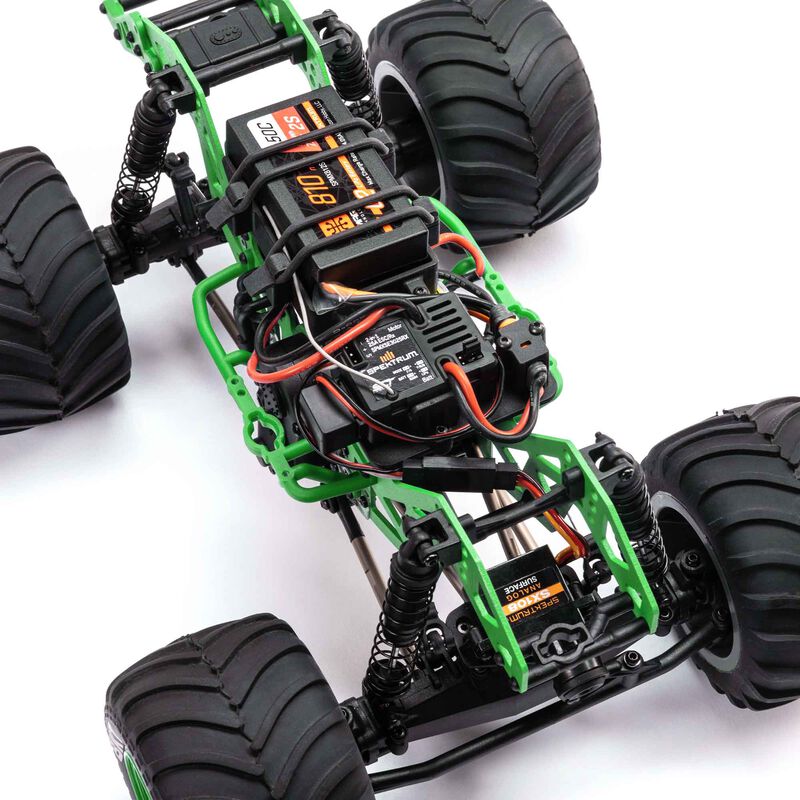 LOSI 1/18 ミニ LMT 4X4 モンスター トラック RTR、Grave Digger