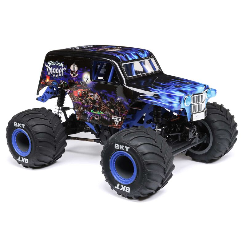 LOSI 1/18 ミニ LMT 4X4 モンスター トラック RTR、Son-Uva Digger