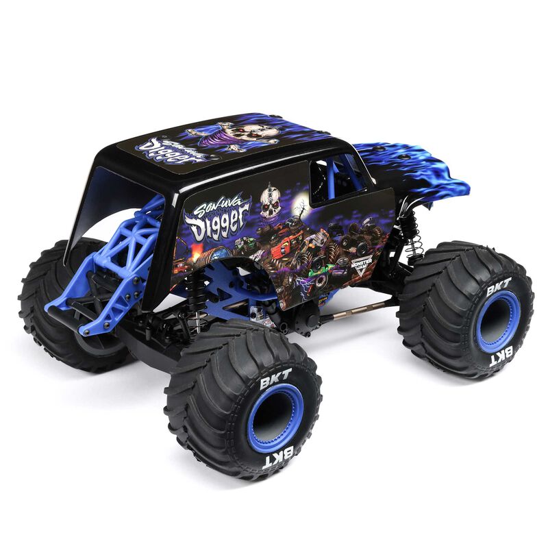 LOSI 1/18 ミニ LMT 4X4 モンスター トラック RTR、Son-Uva Digger