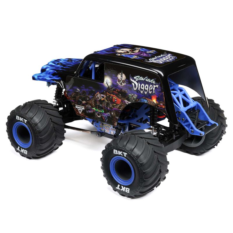 LOSI 1/18 ミニ LMT 4X4 モンスター トラック RTR、Son-Uva Digger