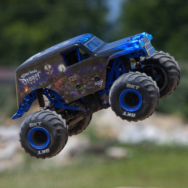 LOSI 1/18 ミニ LMT 4X4 モンスター トラック RTR、Son-Uva Digger