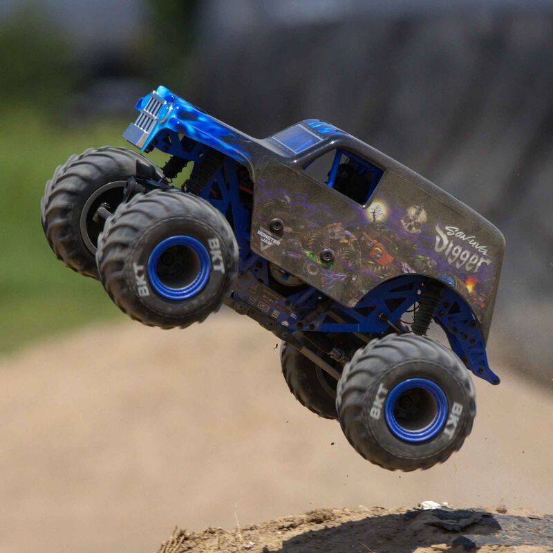 LOSI 1/18 ミニ LMT 4X4 モンスター トラック RTR、Son-Uva Digger