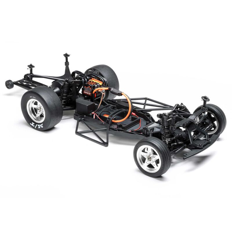 LOSI 1/10 '68 フォード F100 22S 2WD ノープレップ ドラッグトラック ブラシレス RTR、Losi Garage ブラック LOS03045T2