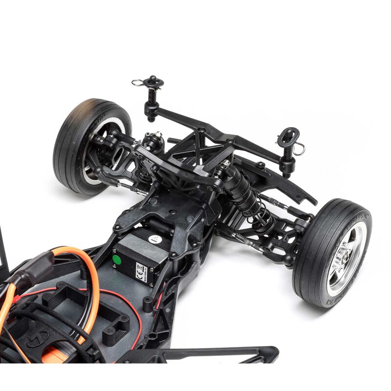 LOSI 1/10 '68 フォード F100 22S 2WD ノープレップ ドラッグトラック ブラシレス RTR、Losi Garage ブラック LOS03045T2