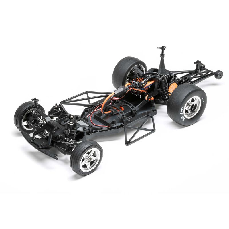 LOSI 1/10 '68 フォード F100 22S 2WD ノープレップ ドラッグトラック ブラシレス RTR、Losi Garage ブラック LOS03045T2