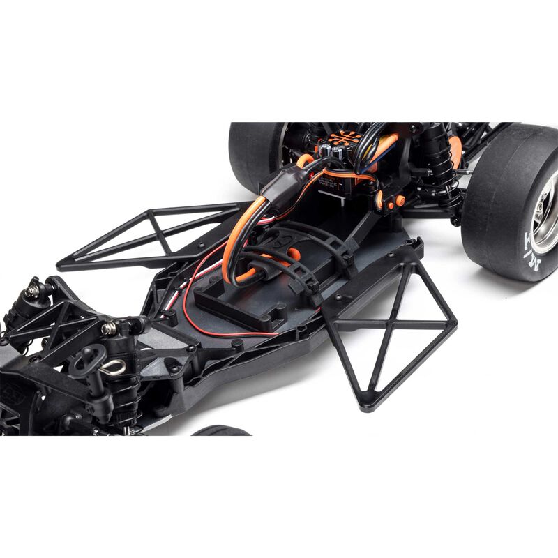 LOSI 1/10 '68 フォード F100 22S 2WD ノープレップ ドラッグトラック ブラシレス RTR、Losi Garage ブラック LOS03045T2