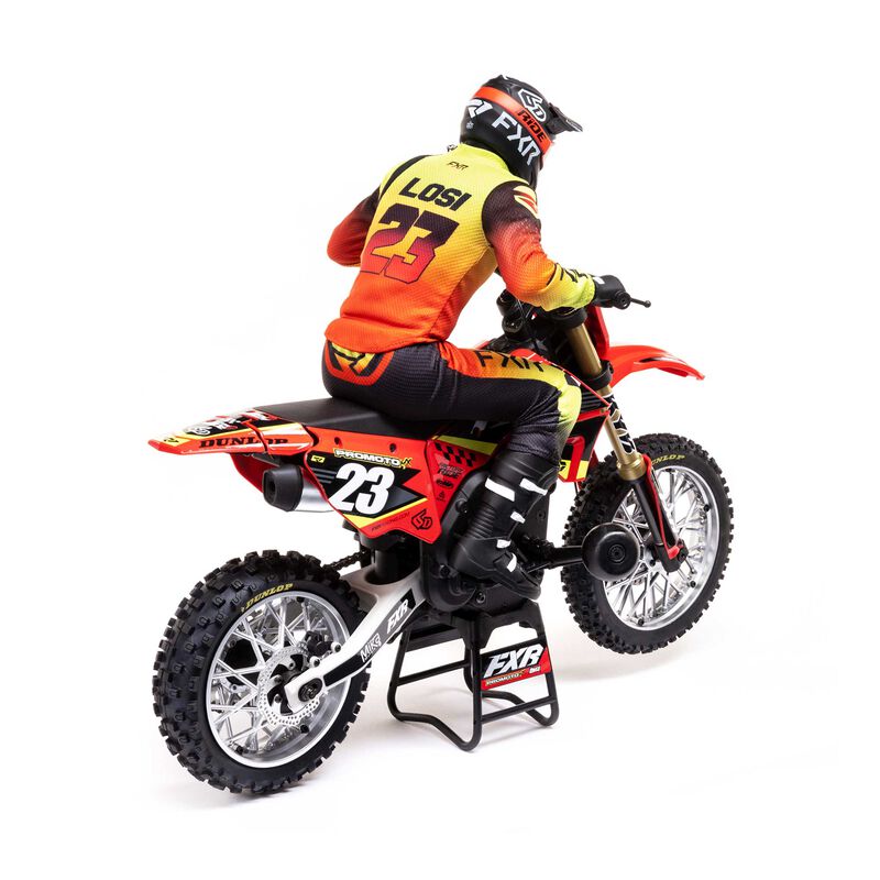 LOSI PROMOTO-MX FXR 1/4 モーターサイクル RTR レッド LOS06000T1