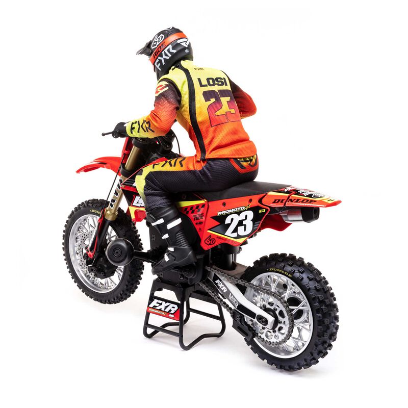 LOSI PROMOTO-MX FXR 1/4 モーターサイクル RTR レッド LOS06000T1