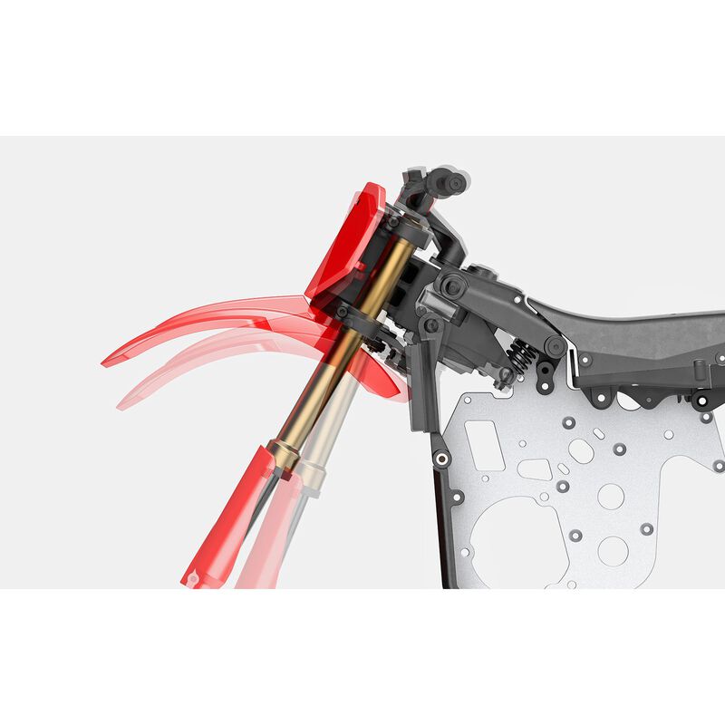 LOSI PROMOTO-MX FXR 1/4 モーターサイクル RTR レッド LOS06000T1