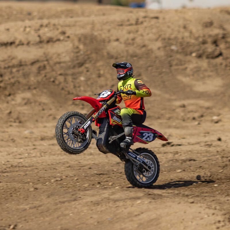 LOSI PROMOTO-MX FXR 1/4 モーターサイクル RTR レッド LOS06000T1