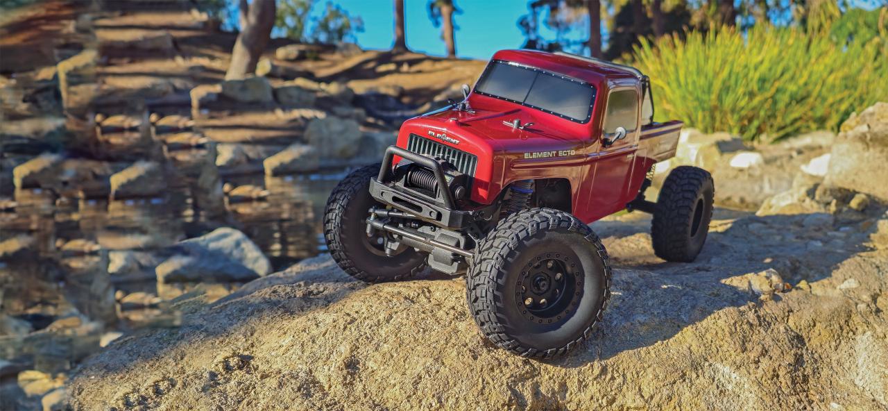 エンデューロエレメント 1/12 トレイルトラック Ecto RTR LiPo コンボ 40010C