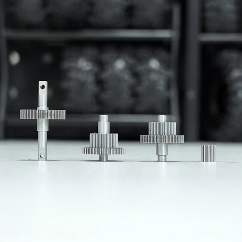 1/18 TRX4M用 オーバードライブ アンダードライブ ステンレススチール トランスミッションギアセット