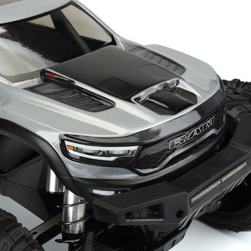 プロライン Ram 1500 Hemi プレカット モンスタートラックボディ (クリア) (X-Maxx) 3574-17