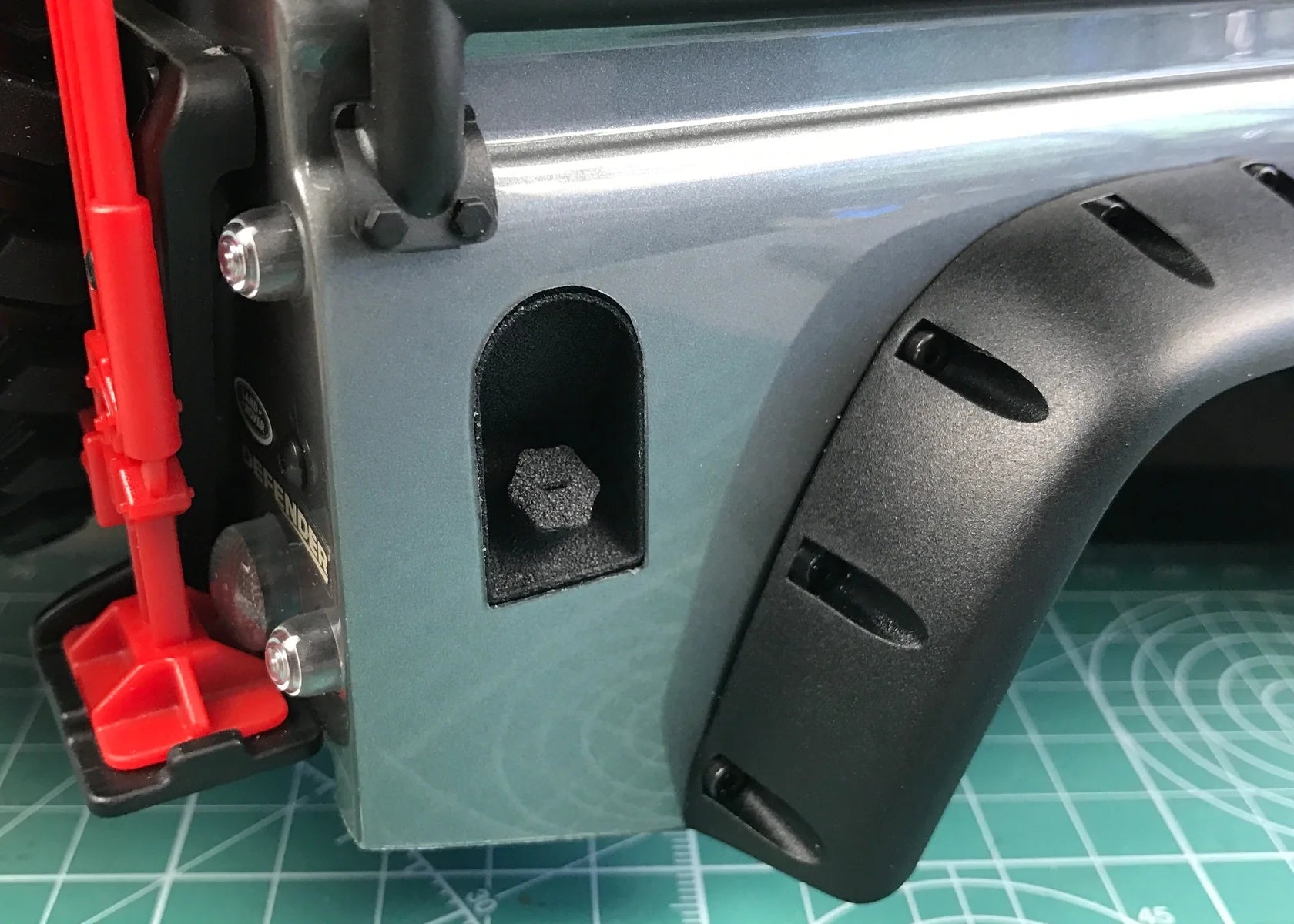 Knight Customs トラクサス TRX4 D110 ディフェンダー用ディテールパーツセット ナイトカスタム