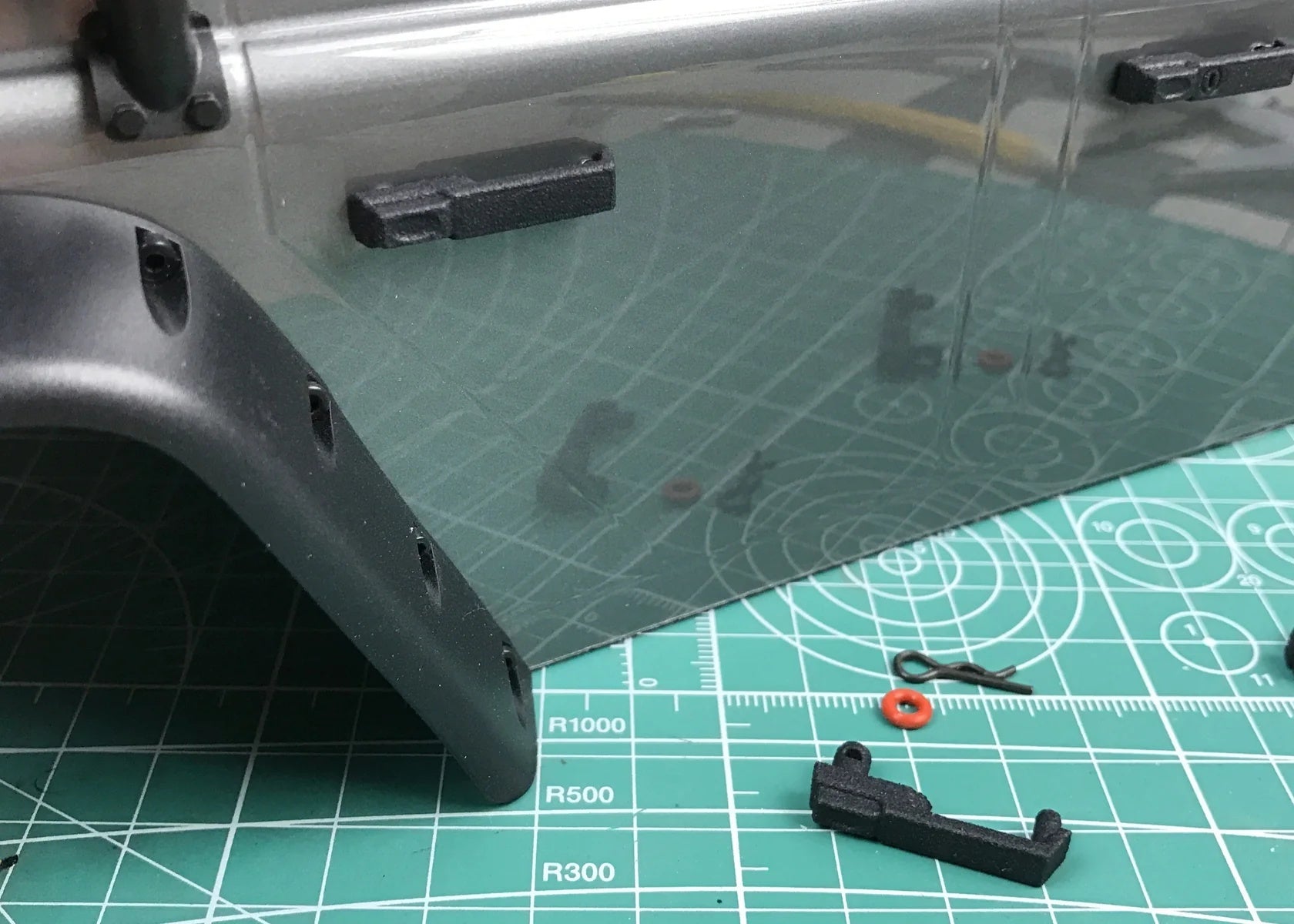 Knight Customs トラクサス TRX4 D110 ディフェンダー用ディテールパーツセット ナイトカスタム