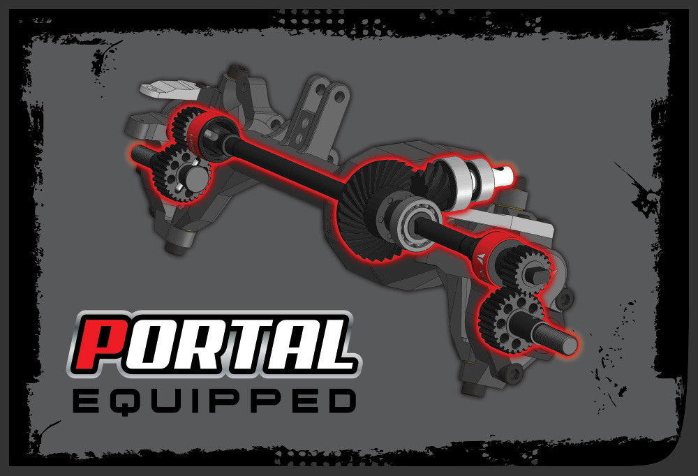 VANQUISH PRODUCTS 1/10 VS4-10 ウルトラ 組み立てキット(メカレス) ポータルアクスル クリアアルマイト - オリジン ハーフキャブ ヴァンキッシュ VPS09005