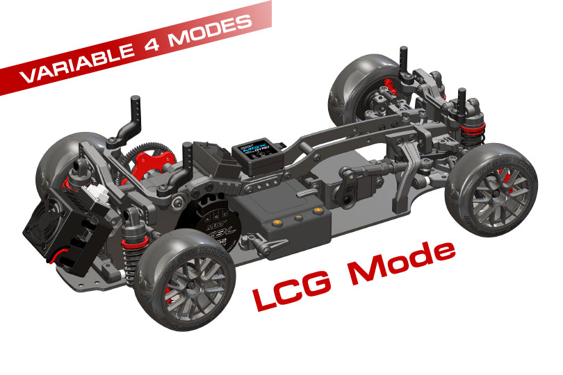 MST RMX-M ATR(ブラシレス) 未塗装完成品 1/10 2ED ドリフトカー ポルシェ 543002C