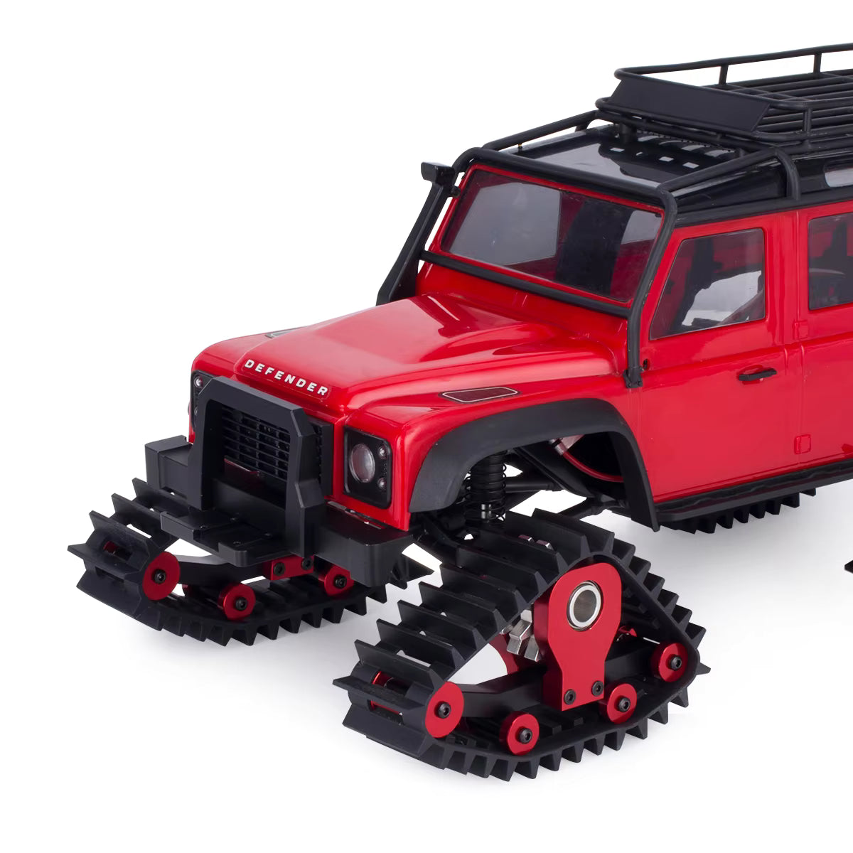1/18 TRX4M 用 キャタピラユニット ミニRC クローラー 4 個 各色