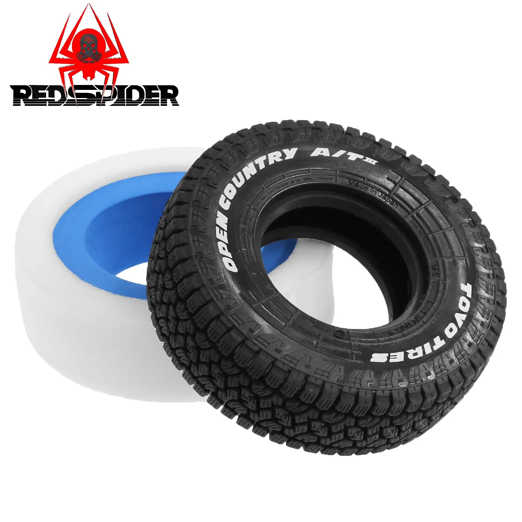1/10 クローラー用 1.9タイヤ 4本 105mm Axial SCX10 TRX4 D90 TF2用