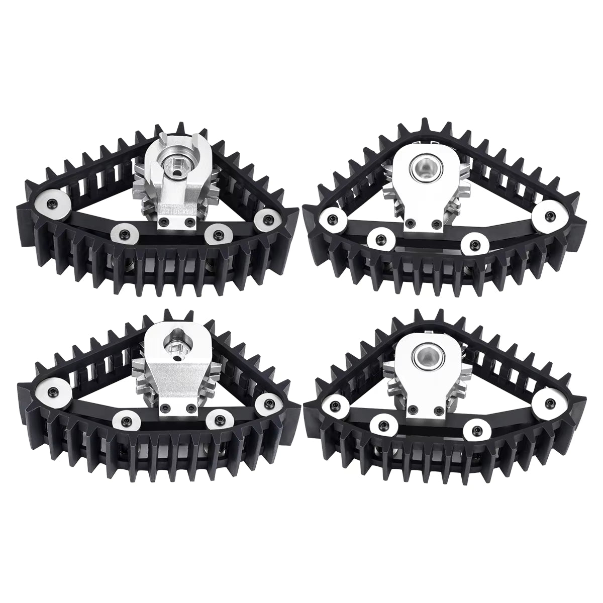 1/18 TRX4M 用 キャタピラユニット ミニRC クローラー 4 個 各色