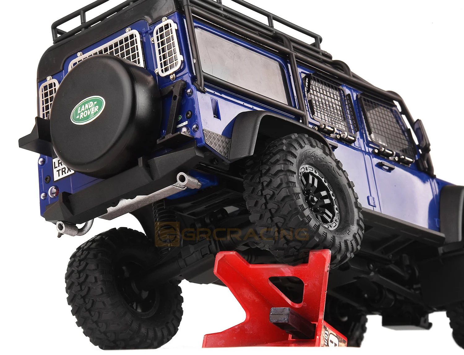 GRC トラクサス TRX4M ディフェンダー 用 デュアルエキゾースト TRX4M Defender オリジナルリアバンパー (3Dプリント) G178SP