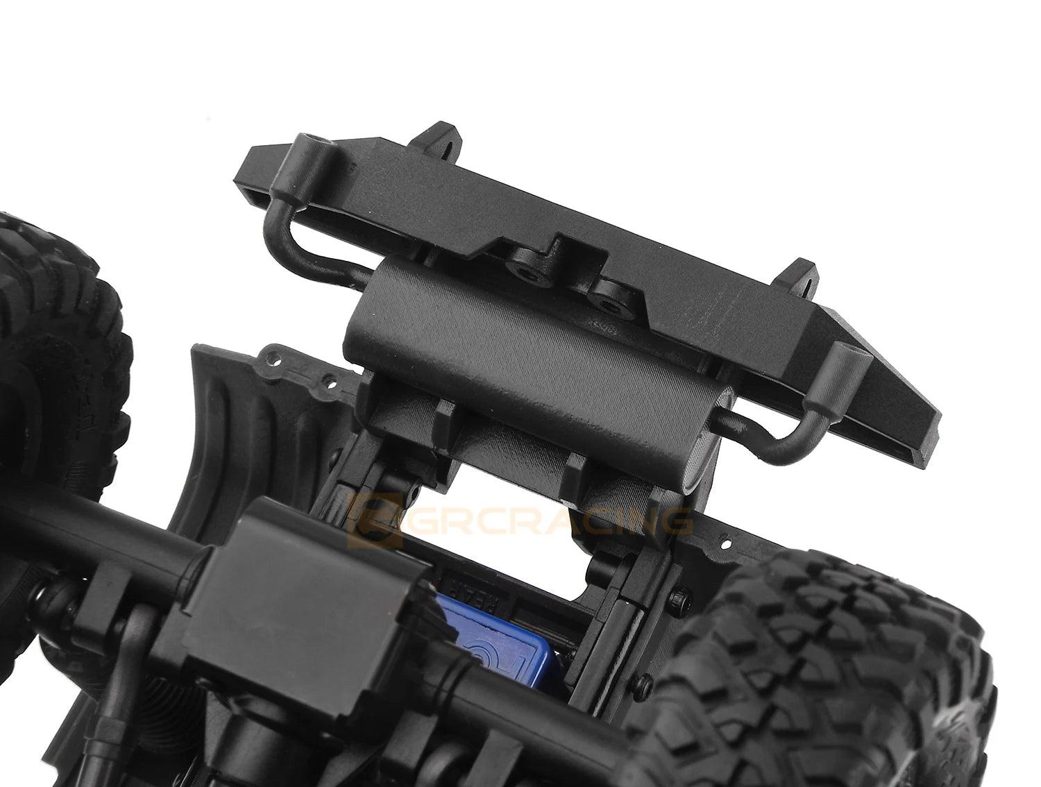 GRC トラクサス TRX4M ディフェンダー 用 デュアルエキゾースト TRX4M Defender オリジナルリアバンパー (3Dプリント) G178SP