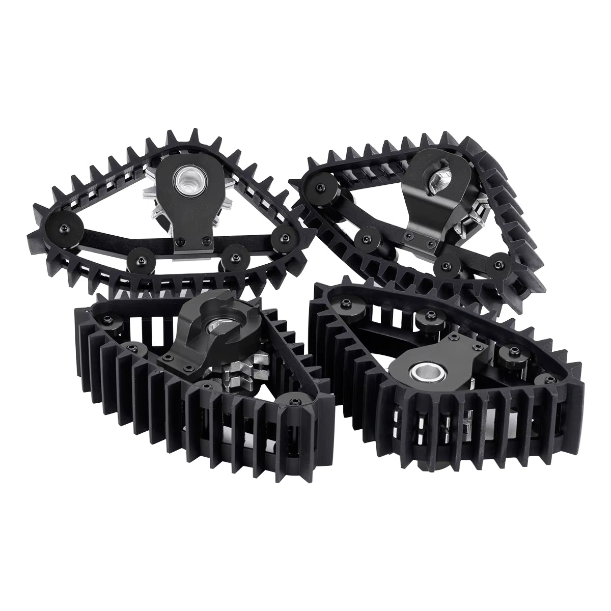 1/18 TRX4M 用 キャタピラユニット ミニRC クローラー 4 個 各色