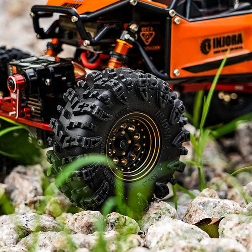 INJORA 1.0インチ スワンプクロー M/T タイヤ (56mm/64mm) (T1021/T1019)