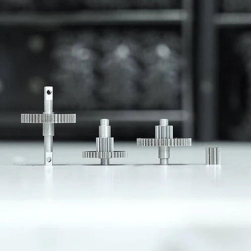 1/18 TRX4M用 オーバードライブ アンダードライブ ステンレススチール トランスミッションギアセット