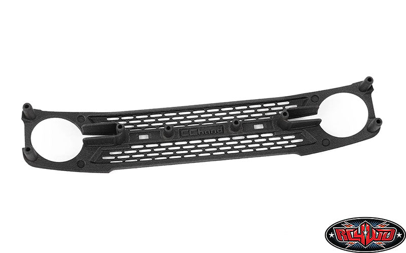 CCHAND Traxxas TRX-4適合 2021 Ford Bronco用グリルインサート(ブラック) VVV-C1155