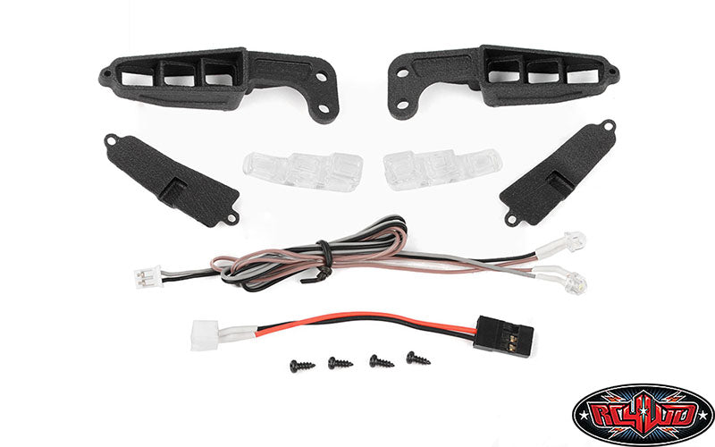 CCHAND Traxxas TRX-4適合 2021 Ford Bronco用LED照明システム付きフォグランプ VVV-C1161