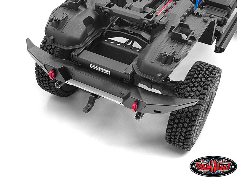 CCHAND Rook メタルリアバンパー(ヒッチバー付き)Traxxas TRX-4適合 2021 Bronco用 VVV-C1231