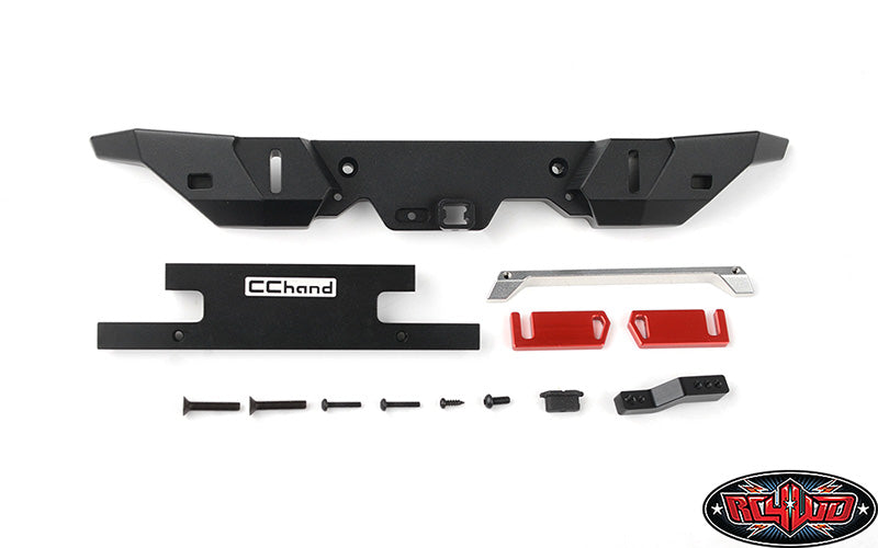 CCHAND Rook メタルリアバンパー(ヒッチバー付き)Traxxas TRX-4適合 2021 Bronco用 VVV-C1231