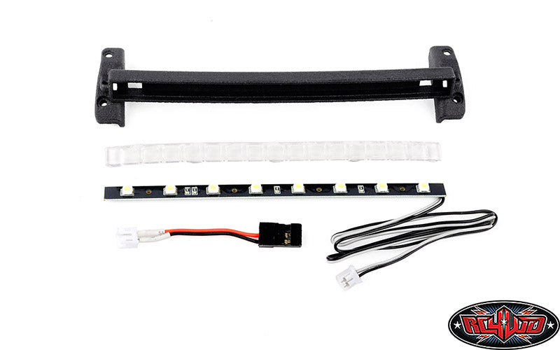 CCHAND Traxxas TRX-4適合 2021 Bronco用 ルーフラックとLEDライトバー(スクエア) VVV-C1239