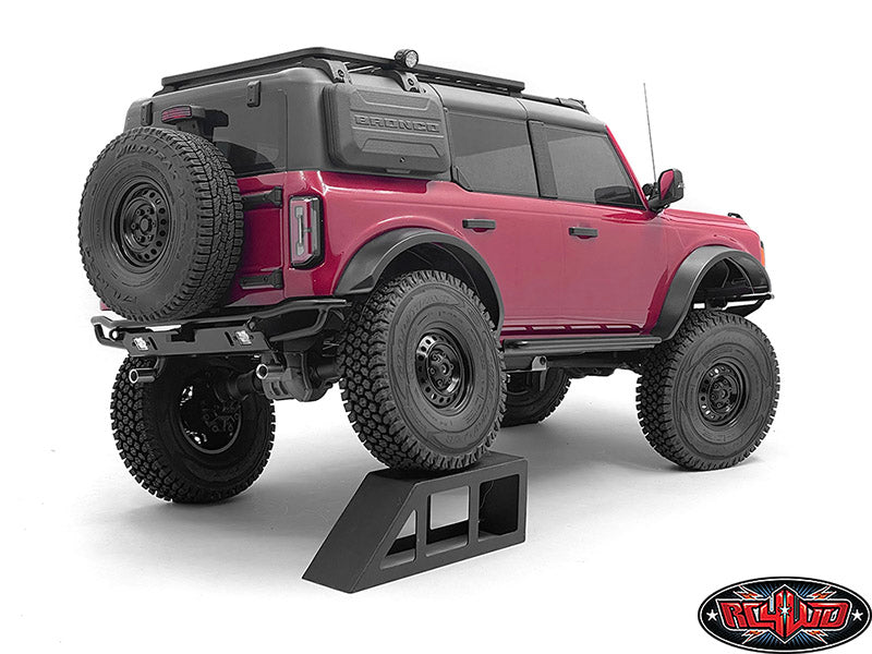 CCHAND Traxxas TRX-4適合 2021 Bronco用メタルチューブリアバンパー VVV-C1255