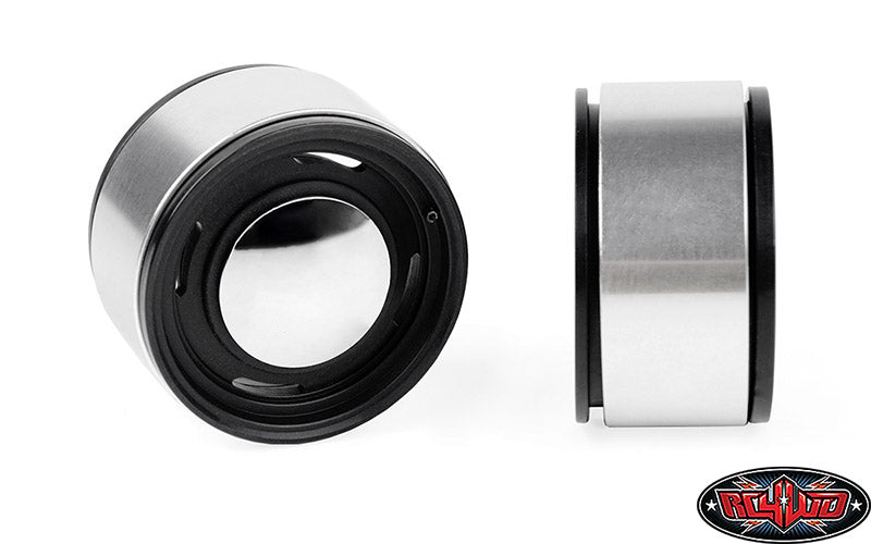 CCHAND アナログ 1.9インチ アルミキャップホイール(ブラック) VVV-C1305