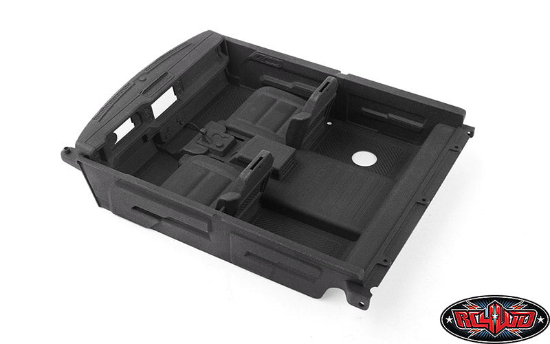 CCHAND Traxxas TRX-4適合 2021 Ford Bronco用リアデッキカバー付きインテリアキャブ VVV-C1320