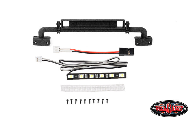 CCHAND Traxxas TRX-4適合 2021 Ford Bronco用ライト付きチューブバンパーバー VVV-C1322