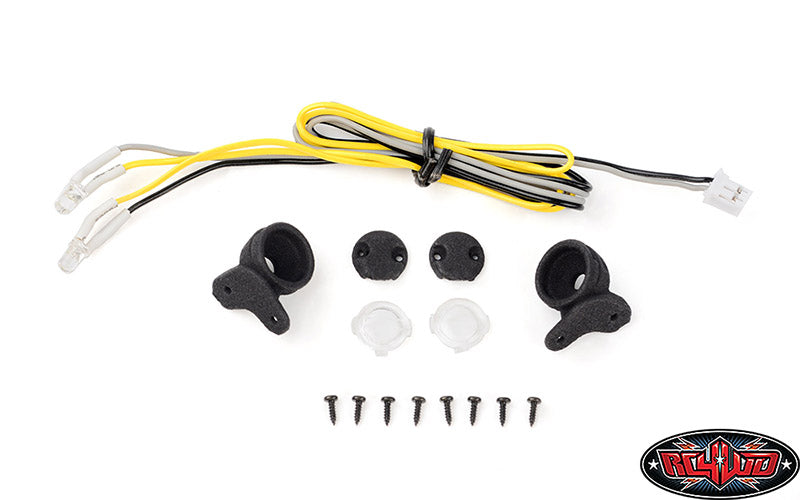 CCHAND Traxxas TRX-4適合 2021 Ford Bronco用LED付きバンパースポットライト VVV-C1325